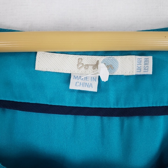 BODEN Women's Decadent Tunic Dress Ultramarine 10r - Picture 5 of 7